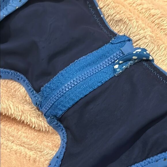 Nike Blue and White Women's Swimsuit  E - Picture 9 of 9